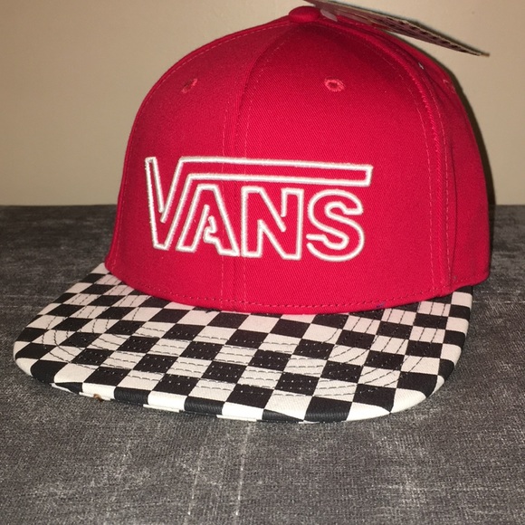 vans checkered cap